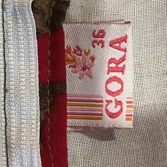 Red/Brown/Blue Embellished Dress - Picture 11 of 11